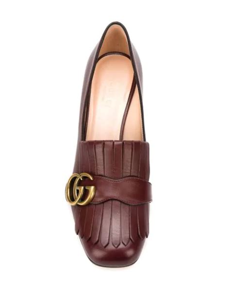 gucci womens plaid loafers|Gucci fringe loafer.